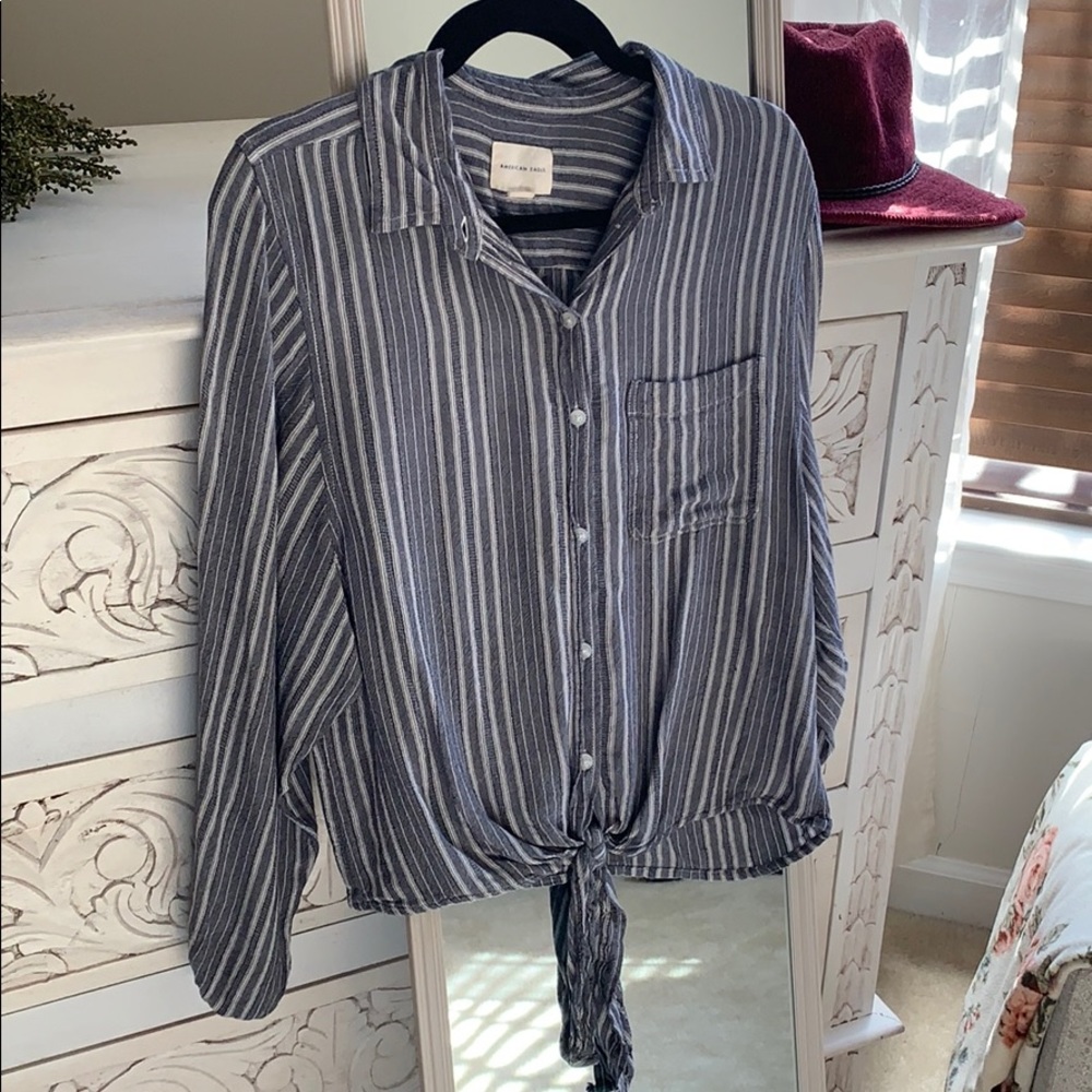 Flowy, Large Sleeve Blouse